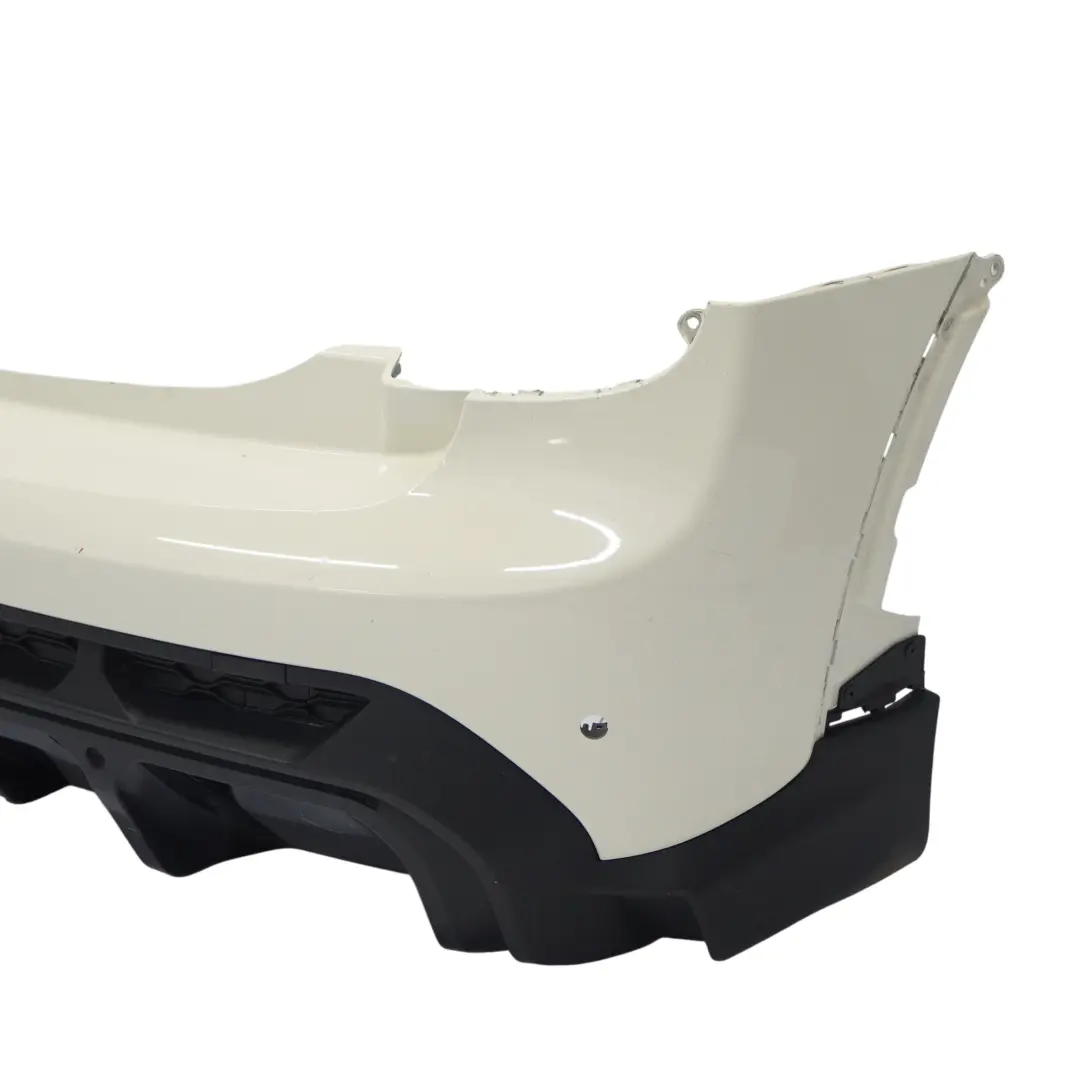 Mini F55 LCI Rear Bumper Trim Panel Covering Pepper White - 850 - SKU 5A3CAC1-PW - Part number 5A3CAC1