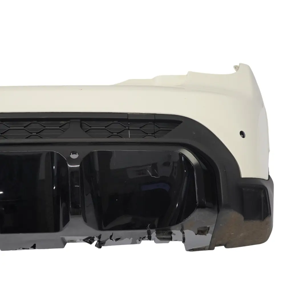 Mini F55 LCI Rear Bumper Trim Panel Covering Pepper White - 850 - SKU 5A3CAC1-PW - Part number 5A3CAC1