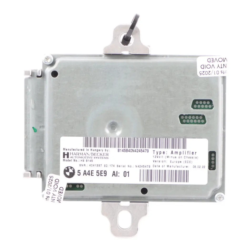Unité Contrôle Conception Sonore Active pour Mini F56 F57 F60 LCI BMW X2 F39 à propos du numéro de pièce 5A4E5E9 Mini F56 F57 F60 LCI BMW X2 F39 Unité Contrôle Conception Sonore Active - SKU 5A4E5E9 - Numéro de pièce 5A4E5E9