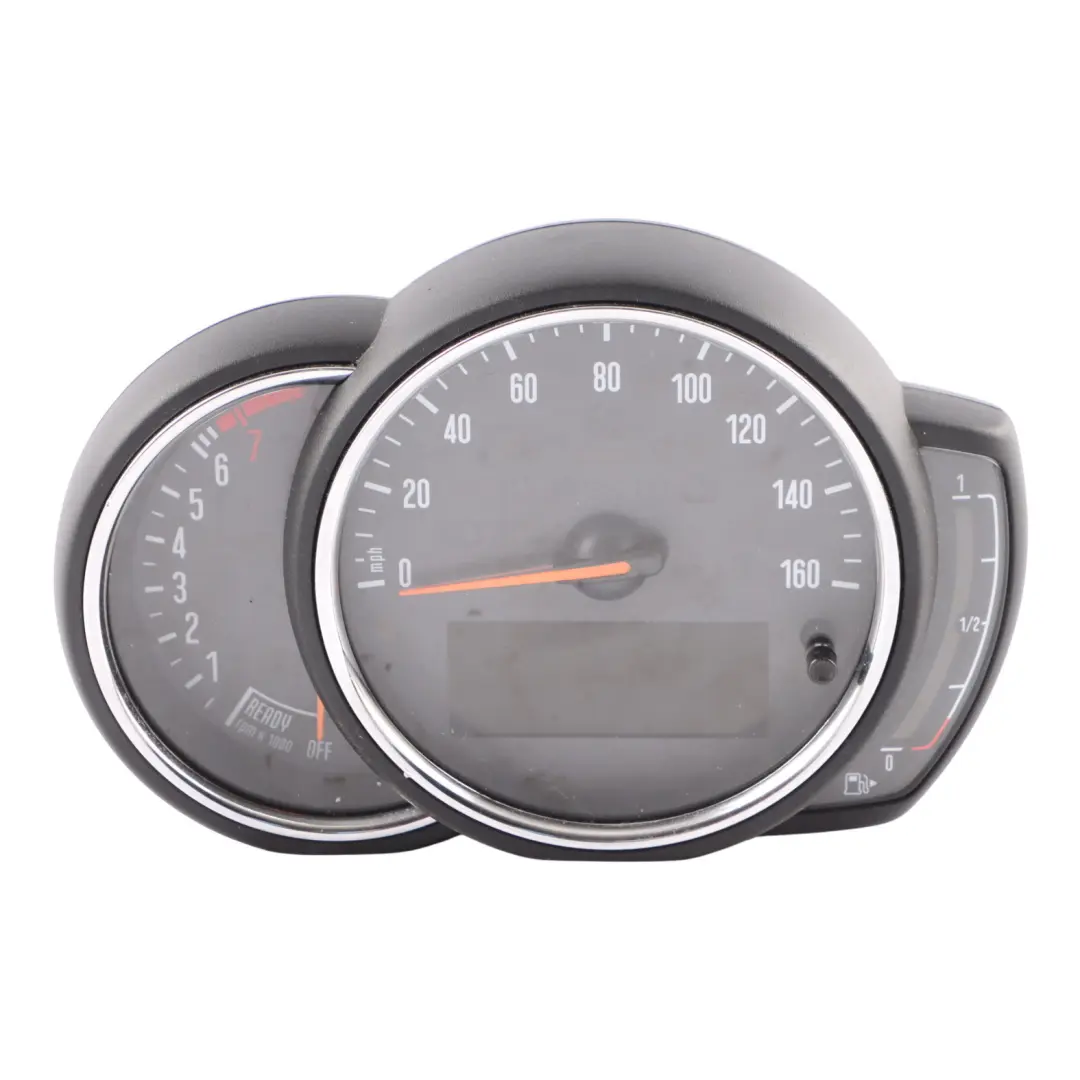 Speedometer Clock Instrument Cluster to Mini Cooper F55 F56 F60 Petrol with Part number 5A5C5F8 Mini Cooper F55 F56 F60 Petrol Speedometer Clock Instrument Cluster - SKU 5A5C5F8 - Part number 5A5C5F8