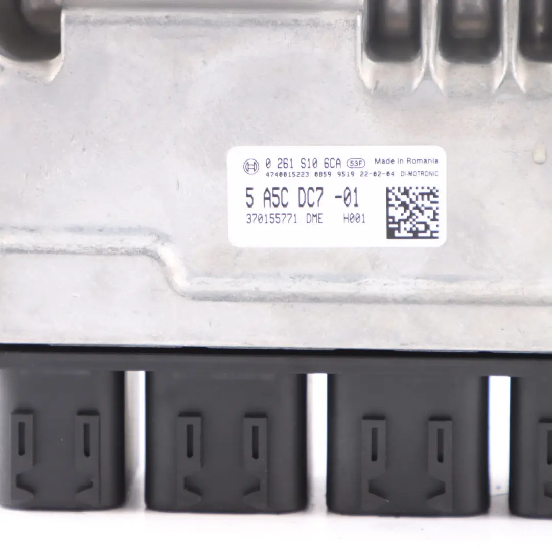 Mini Cooper F55 F56 B38C 1.5L Engine Control Unit ECU DME Automatic - SKU 5A5CDC7 - Part number 5A5CDC7