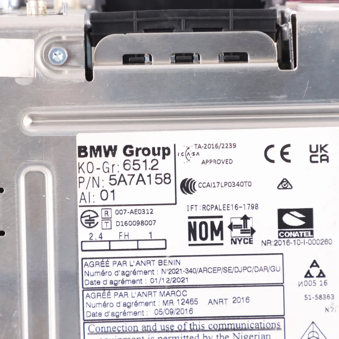 Head Unit Basic Navigation 2 Radio Player Alpine to Mini Clubman F54 LCI with Part number 5A7A158 Mini Clubman F54 LCI Head Unit Basic Navigation 2 Radio Player Alpine - SKU 5A7A158 - Part number 5A7A158