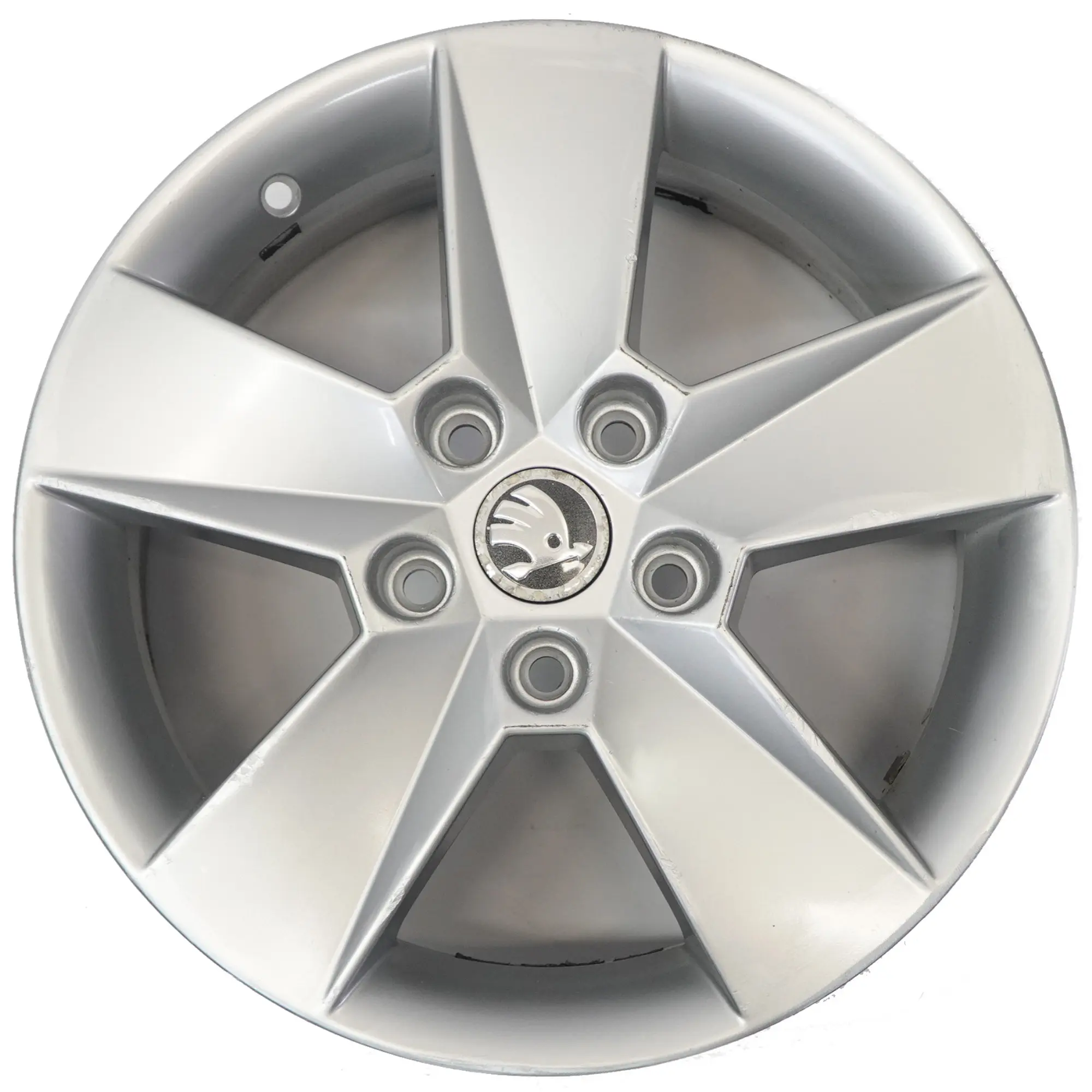 Skoda Octavia Mk3 5E Cerchio lega argento 6,5J 16" ET:46 Star Spoke 5E0601025H