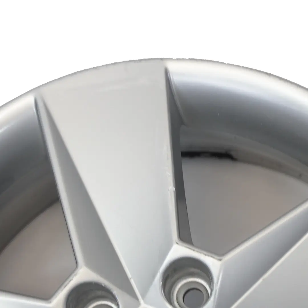 Mk3 5E Silver Alloy Wheel Rim 6,5J 16" ET:46 Star Spoke to Skoda Octavia with Part number 5E0601025H Skoda Octavia Mk3 5E Silver Alloy Wheel Rim 6,5J 16" ET:46 Star Spoke - SKU 5E0601025H-1 - Part number 5E0601025H