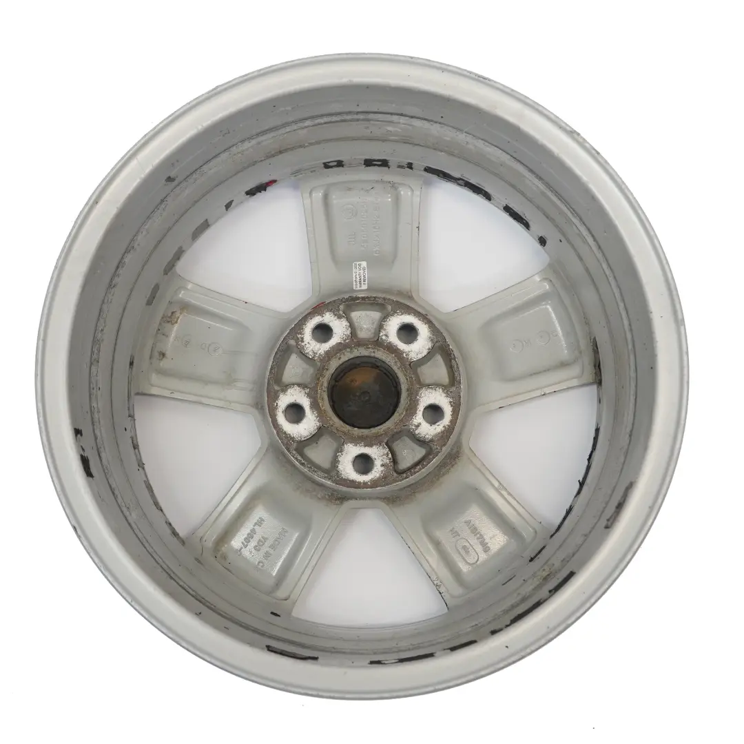  Llanta aleación Skoda Octavia Mk3 5E Silver 6,5J 16" ET:46 Star Spoke - SKU 5E0601025H-2 - Número de pieza 5E0601025H