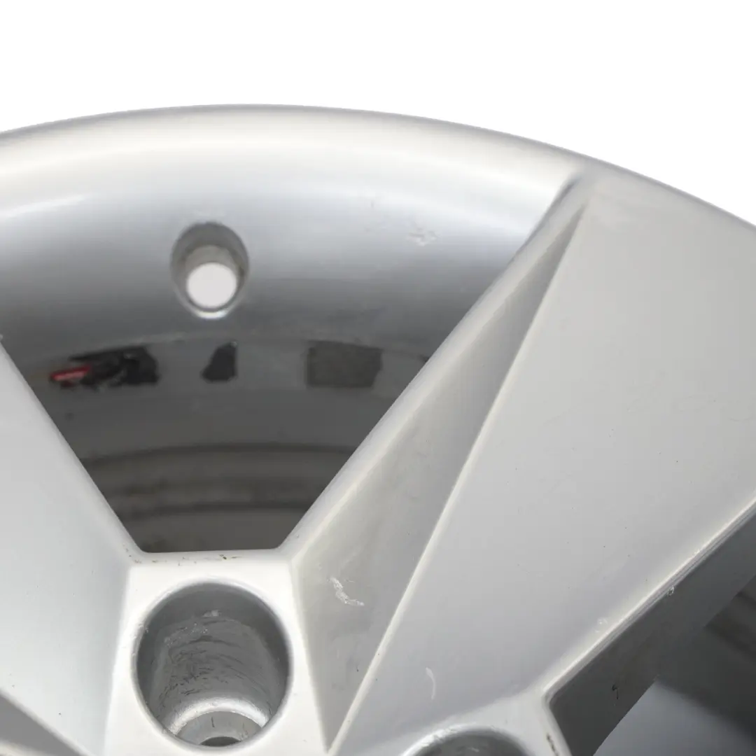 Skoda Octavia Mk3 5E Silver Alloy Wheel Rim 6,5J 16" ET:46 Star Spoke - SKU 5E0601025H-2 - Part number 5E0601025H