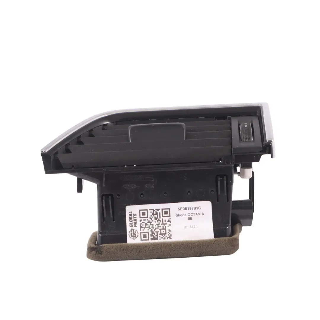Bocchetta d'aria cruscotto A sinistra Ugello Griglia per Skoda Octavia 5E con numero di parte 5E0819701C Skoda Octavia 5E Bocchetta d'aria cruscotto A sinistra Ugello Griglia - SKU 5E0819701C - Numero di parte 5E0819701C