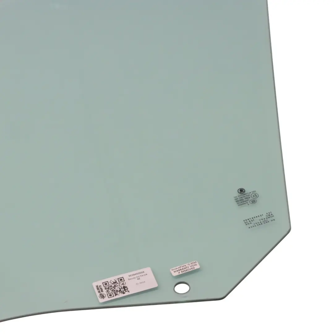 Skoda Octavia 5E Front Door Window Glass Glazing Right O/S AS2 - SKU 5E0845202A - Part number 5E0845202A