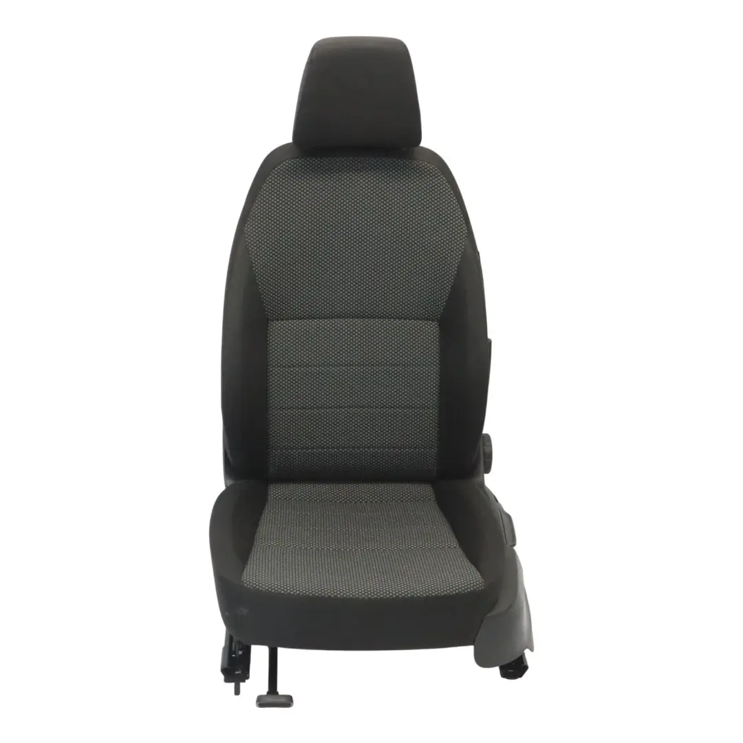 Skoda Octavia Mk3 5E Sitz Vorne Links Interieur Stoff Satin Schwarz - SKU 5E0881805C-1 - Teilenummer 5E0881805C