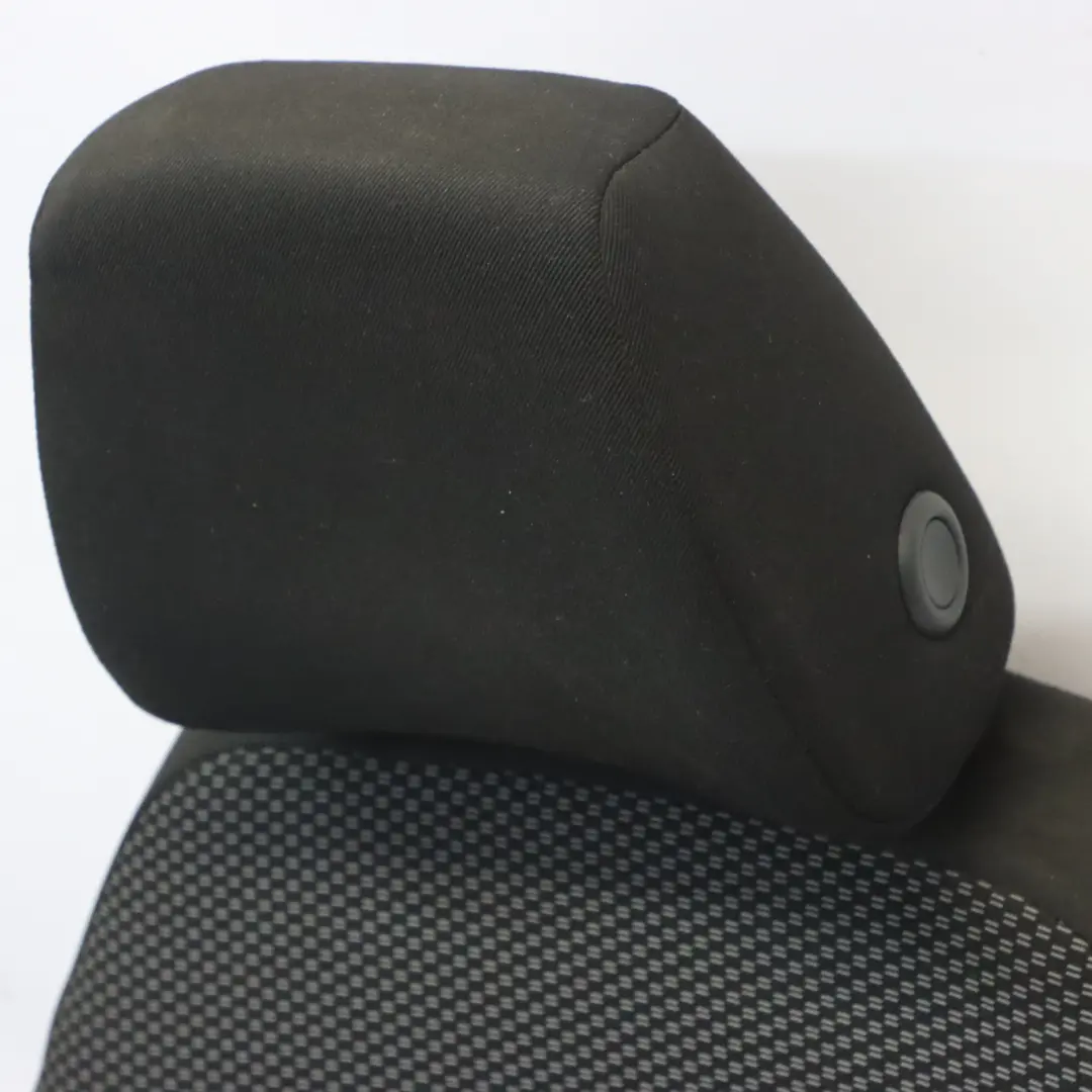 Skoda Octavia Mk3 5E Asiento Delantero Izquierdo Tela Negro Satinado - SKU 5E0881805C-1 - Número de pieza 5E0881805C