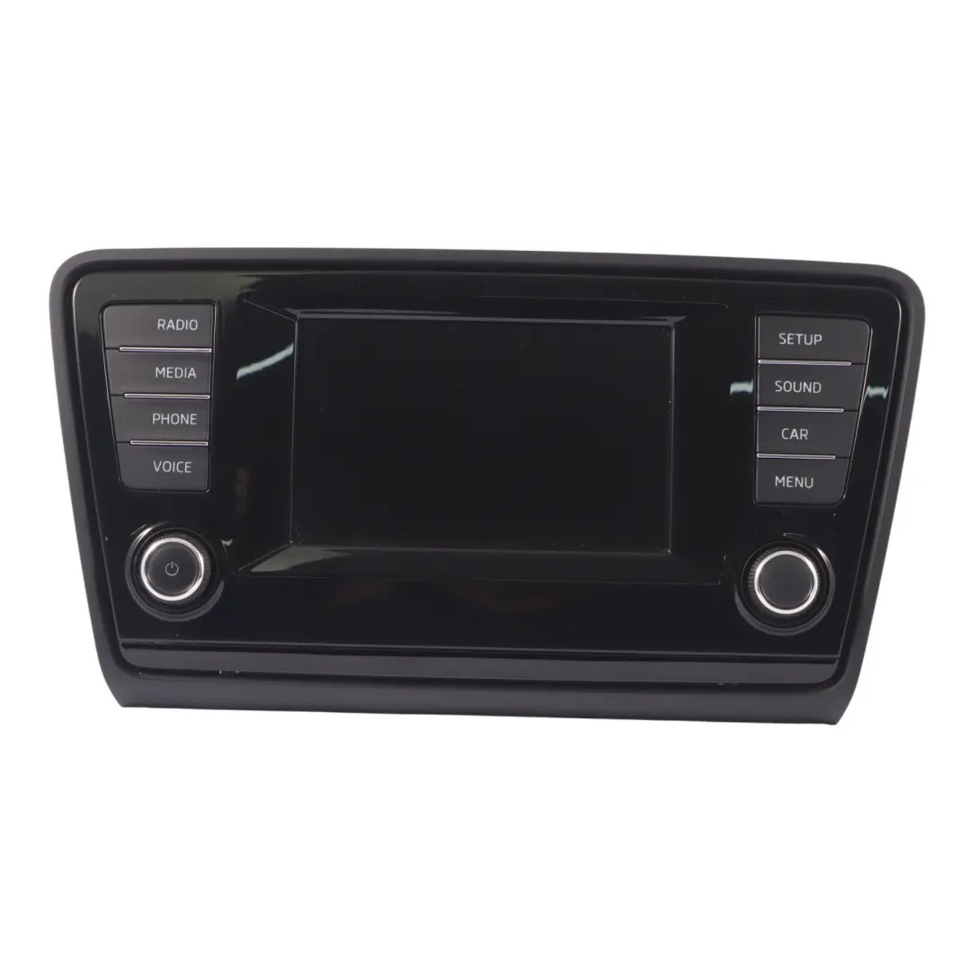 Skoda Octavia 5E Sat Navi Stereo Radio Audio Head Unit Player - SKU 5E0919605B - Part number 5E0919605B