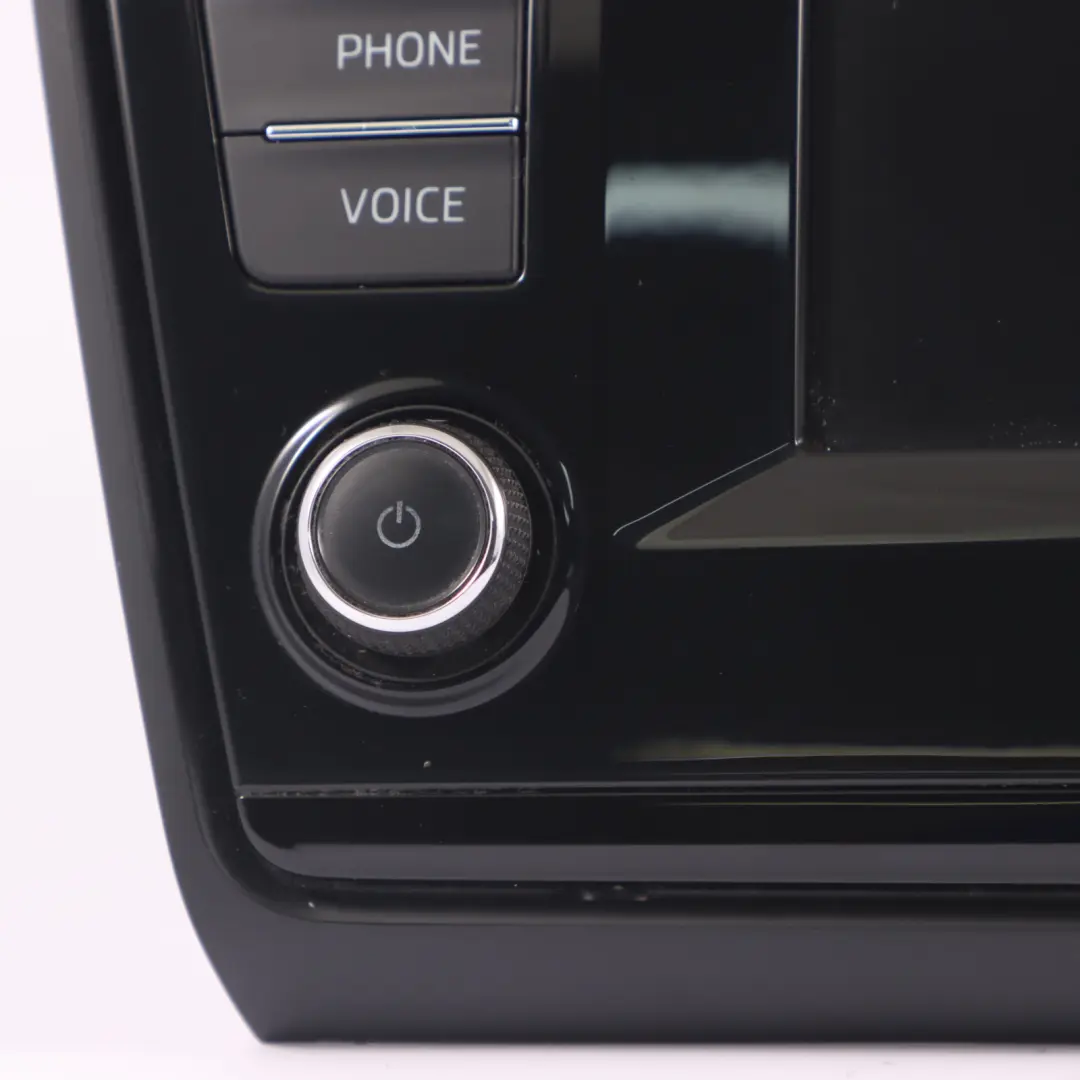 Skoda Octavia 5E Radio estéreo unidad principal audio reproductor - SKU 5E0919605B - Número de pieza 5E0919605B