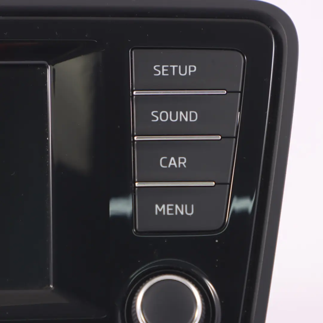 Skoda Octavia 5E Sat Navi Stereo Radio Audio Head Unit Player - SKU 5E0919605B - Part number 5E0919605B
