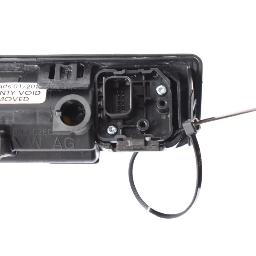 View Camera Boot Switch Trunk Handle to Audi A3 S3 RS3 Tailgate Rear with Part number 5E3827566 Audi A3 S3 RS3 Tailgate Rear View Camera Boot Switch Trunk Handle - SKU 5E3827566 - Part number 5E3827566