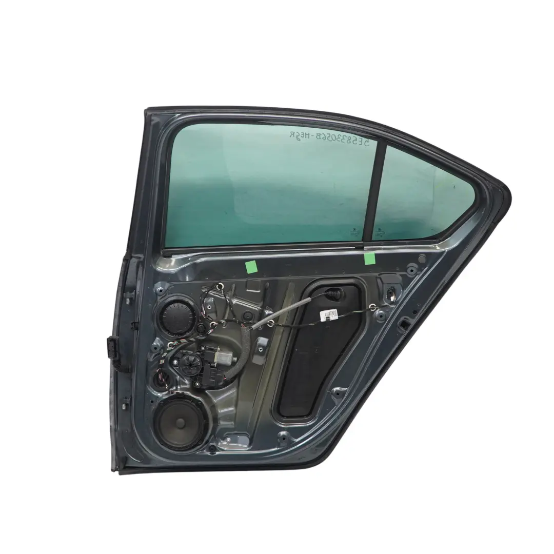 Skoda Octavia 5E Tür hinten rechts Metall Grau Metallic - F7Y - SKU 5E5833056B-MEGR - Teilenummer 5E5833056B