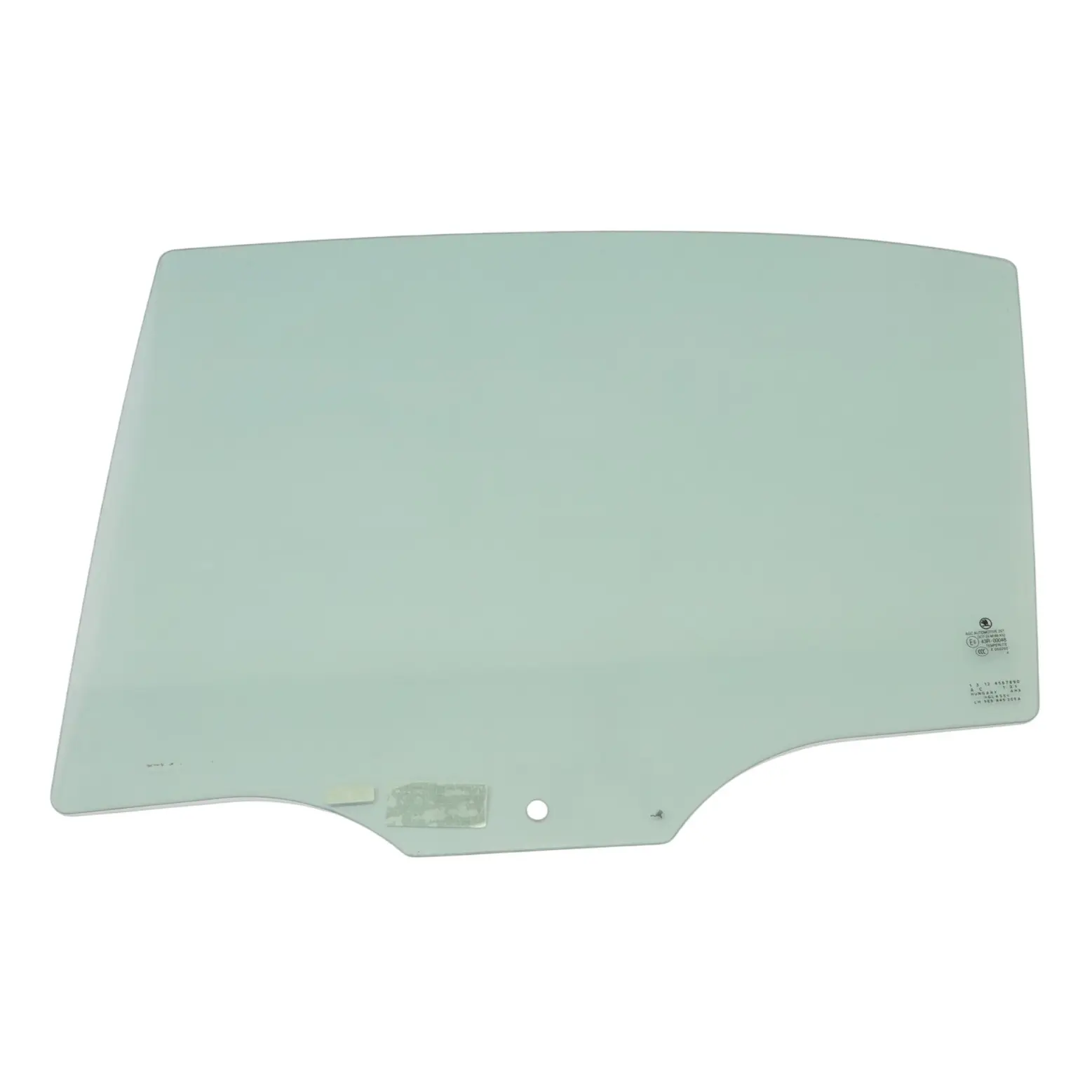 Skoda Octavia 5E Hinter Tür Seiten Fenster Glas AS2 Links 5E5845205A
