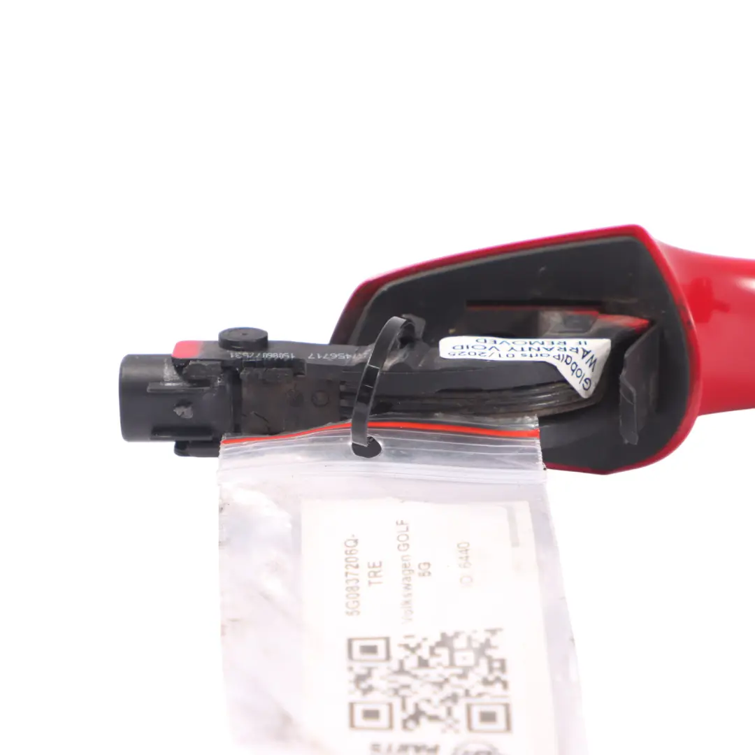 Volkswagen Golf 5G Türgriff Vorne Rechts Grab Tornado Red - Y3D - SKU 5G0837206Q-TRE - Teilenummer 5G0837206Q-TRE