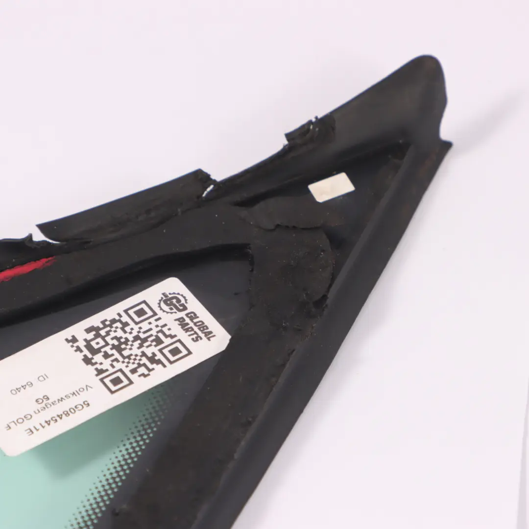 5G Fenêtre de custode fixe AS2 avant gauche pour Volkswagen Golf Mk7 à propos du numéro de pièce 5G0845411E Volkswagen Golf Mk7 5G Fenêtre de custode fixe AS2 avant gauche - SKU 5G0845411E - Numéro de pièce 5G0845411E