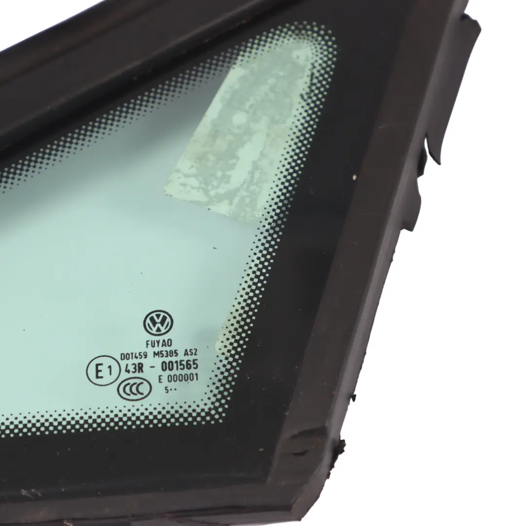 5G Ventana Trimestral Fija AS2 Delantera Izquierda para Volkswagen Golf con número de pieza 5G0845411E Volkswagen Golf 5G Ventana Trimestral Fija AS2 Delantera Izquierda - SKU 5G0845411E - Número de pieza 5G0845411E