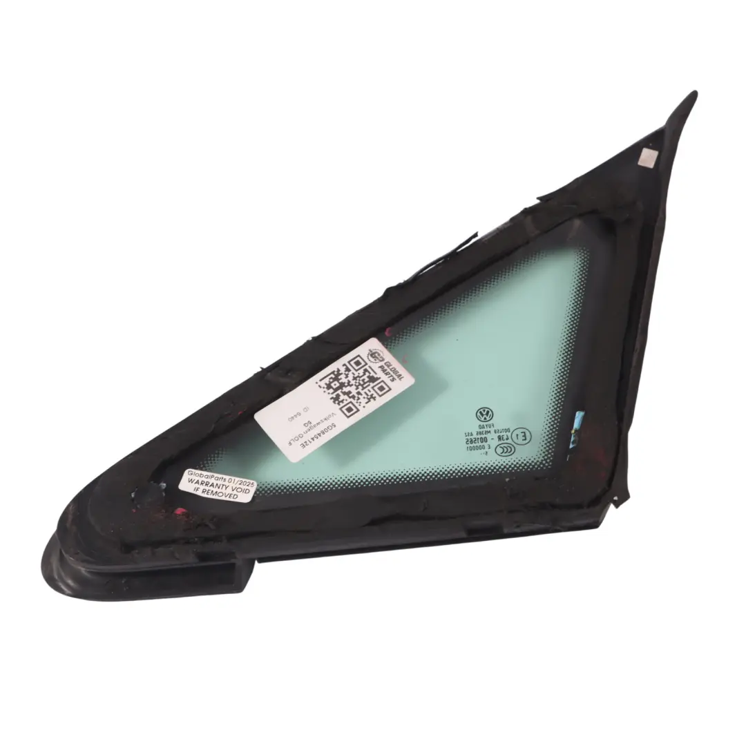 Volkswagen Golf 5G Cristal Delantero Cuarto Derecho AS2 - SKU 5G0845412E - Número de pieza 5G0845412E