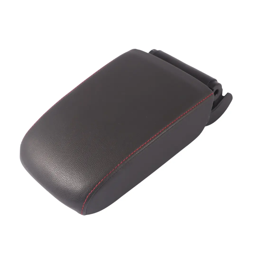 Centre Console Armrest Tray Imitation Leather Black Red to Volkswagen VW Golf Mk7 with Part number 5G0864207D Volkswagen VW Golf Mk7 Centre Console Armrest Tray Imitation Leather Black Red - SKU 5G0864207D-1 - Part number 5G0864207D
