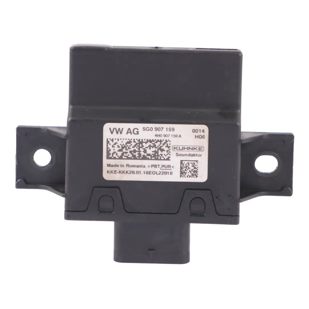 Volkswagen Golf 5G Body Sound Módulo de Control ECU - SKU 5G0907159 - Número de pieza 5G0907159