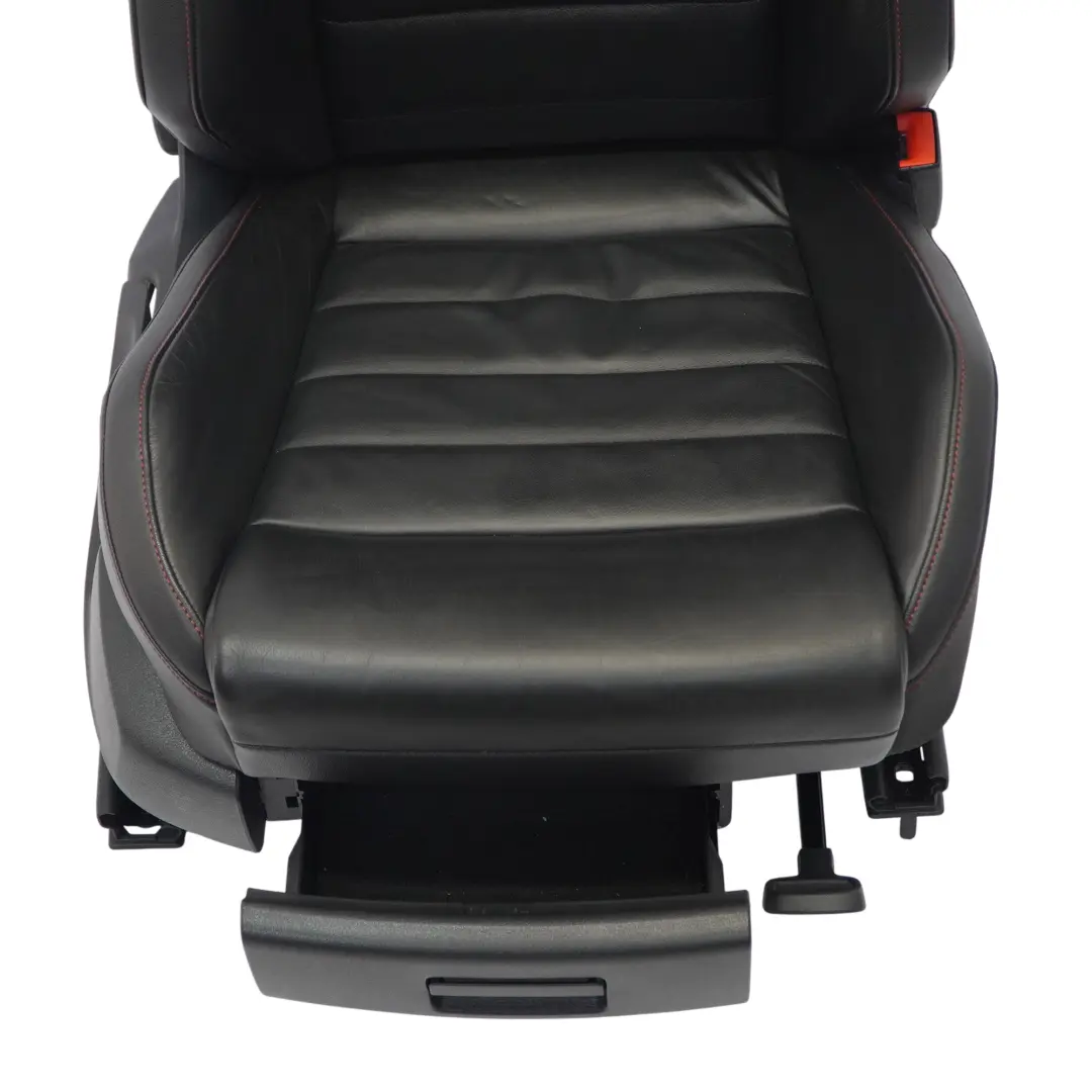 5G Mk7 GTI 5D Seat Front Right O/S Heated Leather Black Red to Volkswagen Golf with Part number 5G4881806FE Volkswagen Golf 5G Mk7 GTI 5D Seat Front Right O/S Heated Leather Black Red - SKU 5G4881806FE-1 - Part number 5G4881806FE