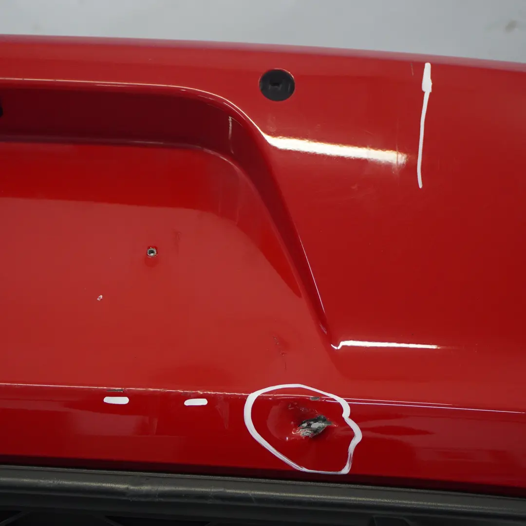 Volkswagen VW Golf 7 Zderzak Tylny Osłona Tornado Red Czerwony - Y3D - SKU 5G6807417AP-TRE - Numer Części 5G6807417AP