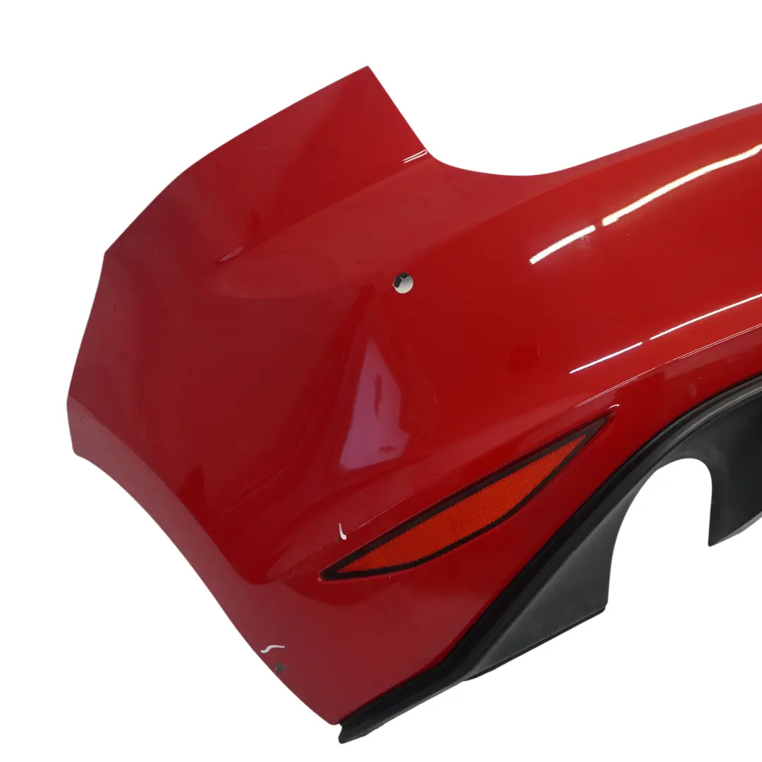 Bumper Rear Trim Panel Covering Tornado Red - Y3D to Volkswagen VW Golf Mk7 with Part number 5G6807417AP Volkswagen VW Golf Mk7 Bumper Rear Trim Panel Covering Tornado Red - Y3D - SKU 5G6807417AP-TRE - Part number 5G6807417AP