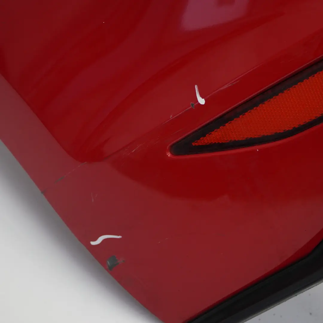 Bumper Rear Trim Panel Covering Tornado Red - Y3D to Volkswagen VW Golf Mk7 with Part number 5G6807417AP Volkswagen VW Golf Mk7 Bumper Rear Trim Panel Covering Tornado Red - Y3D - SKU 5G6807417AP-TRE - Part number 5G6807417AP