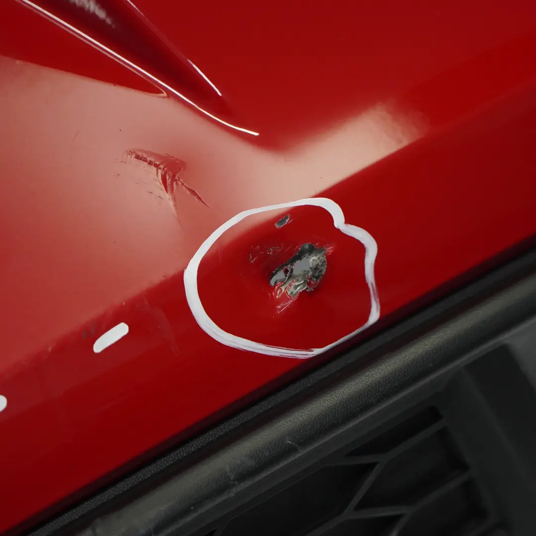 Bumper Rear Trim Panel Covering Tornado Red - Y3D to Volkswagen VW Golf Mk7 with Part number 5G6807417AP Volkswagen VW Golf Mk7 Bumper Rear Trim Panel Covering Tornado Red - Y3D - SKU 5G6807417AP-TRE - Part number 5G6807417AP