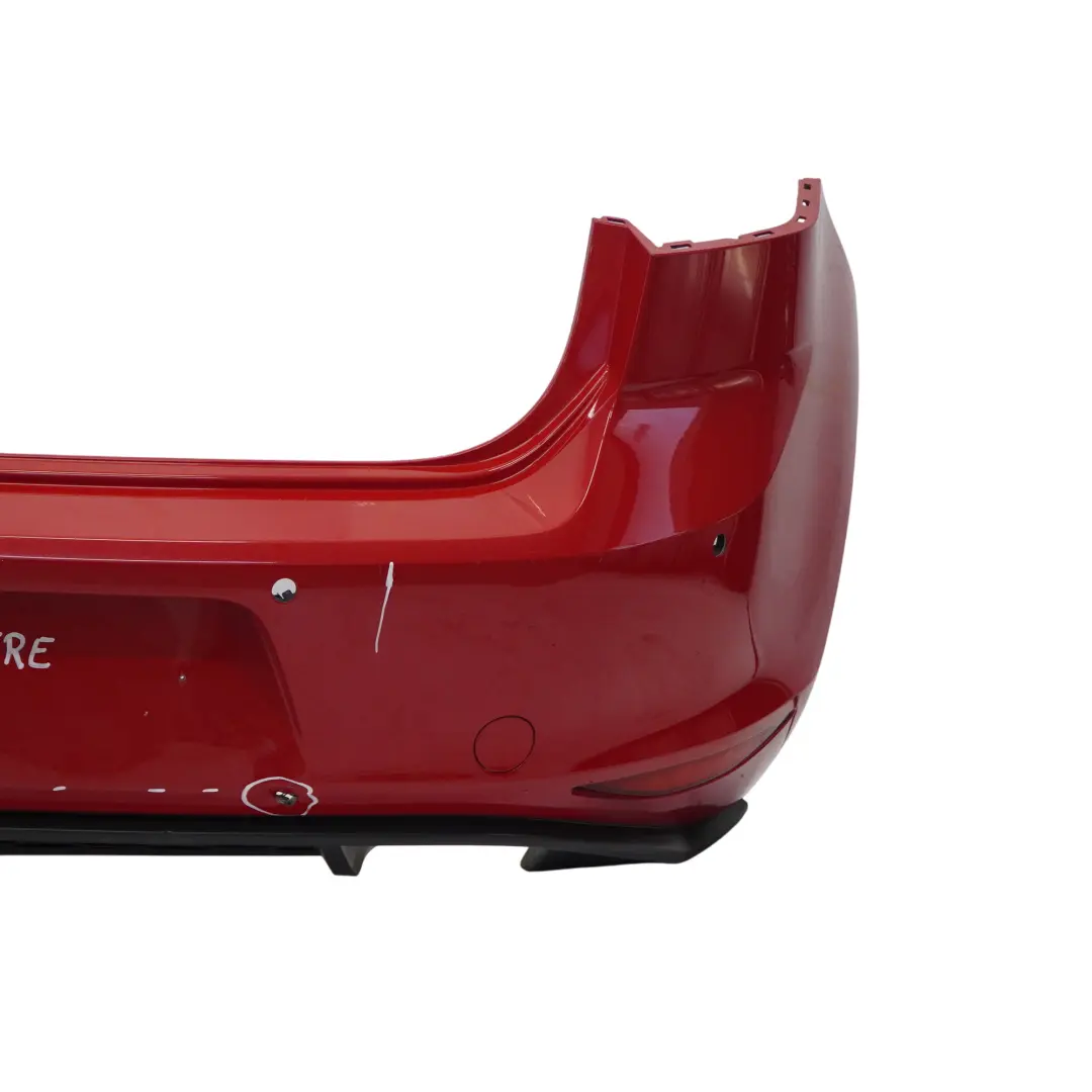 Bumper Rear Trim Panel Covering Tornado Red - Y3D to Volkswagen VW Golf Mk7 with Part number 5G6807417AP Volkswagen VW Golf Mk7 Bumper Rear Trim Panel Covering Tornado Red - Y3D - SKU 5G6807417AP-TRE - Part number 5G6807417AP