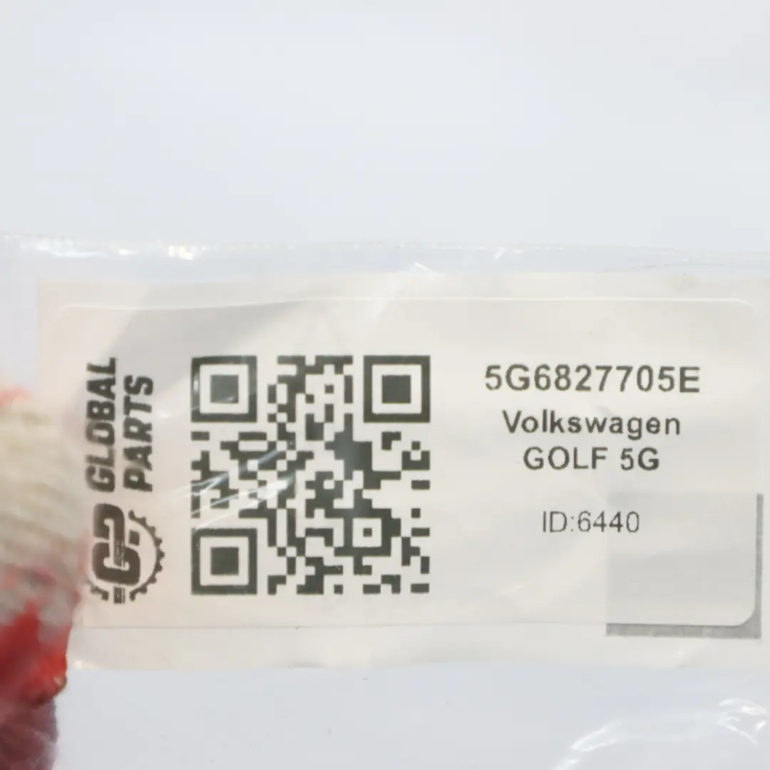Volkswagen Golf 5G Rear Tailgate Trunk Lid Seal Edge Rubber Gasket - SKU 5G6827705E - Part number 5G6827705E