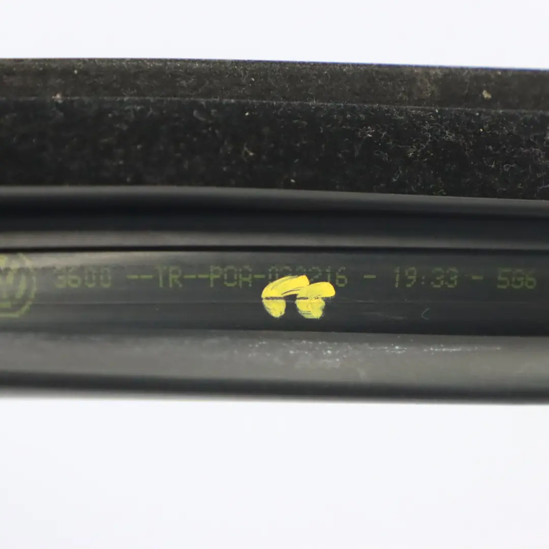 5G Rear Door Window Gasket Rubber Frame Right O/S to Volkswagen Golf with Part number 5G6839432H Volkswagen Golf 5G Rear Door Window Gasket Rubber Frame Right O/S - SKU 5G6839432H - Part number 5G6839432H