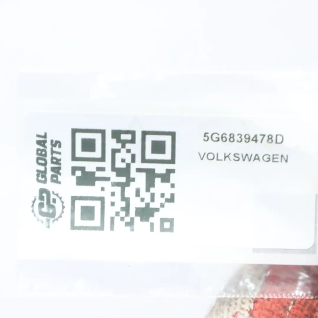 Volkswagen Golf 5G Rear Door Window Trim Outer Strip Right O/S - SKU 5G6839478D - Part number 5G6839478D