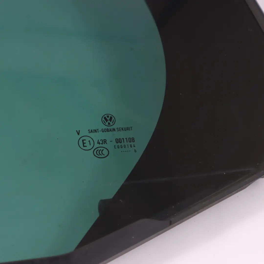 VW Volkswagen Golf Mk7 Rear Left N/S Quarter Side Window Glass Tinted AS3 - SKU 5G6845213C - Part number 5G6845213C