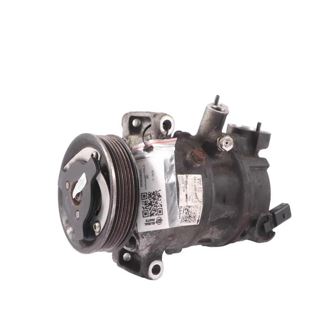 Conditioning Con A/C Compressor Pump to Volkswagen Polo 6R Air with Part number 5K0820803C Volkswagen Polo 6R Air Conditioning Con A/C Compressor Pump - SKU 5K0820803C - Part number 5K0820803C