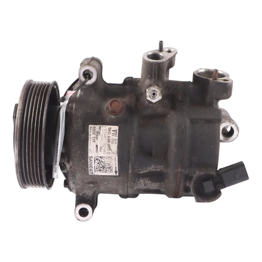 Volkswagen Polo 6R Air Conditioning Con A/C Compressor Pump - SKU 5K0820803C - Part number 5K0820803C