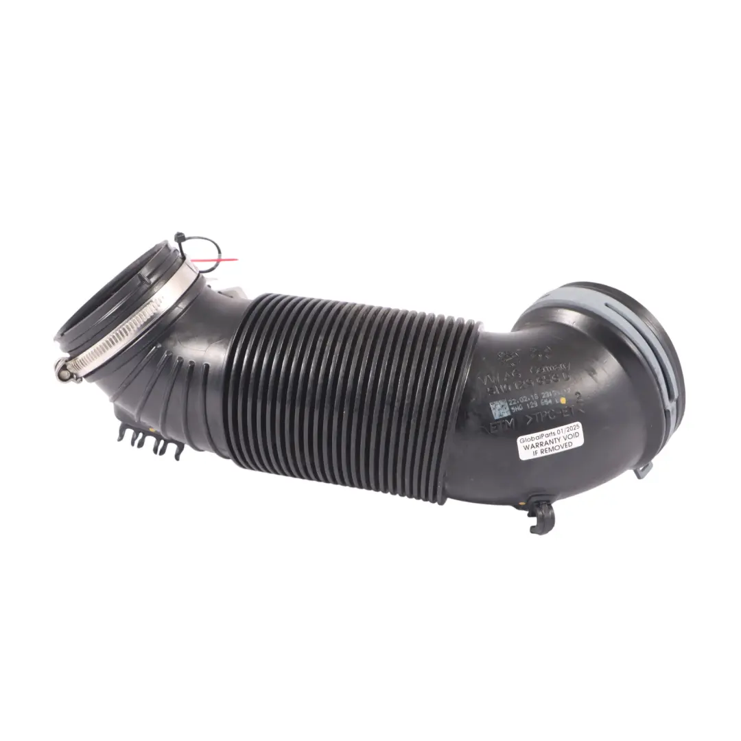 Air Intake Duct Volkswagen Tiguan 5N Audi Q3 8U 2.0 TDI Pipe Hose - SKU 5N0129656D - Part number 5N0129656D