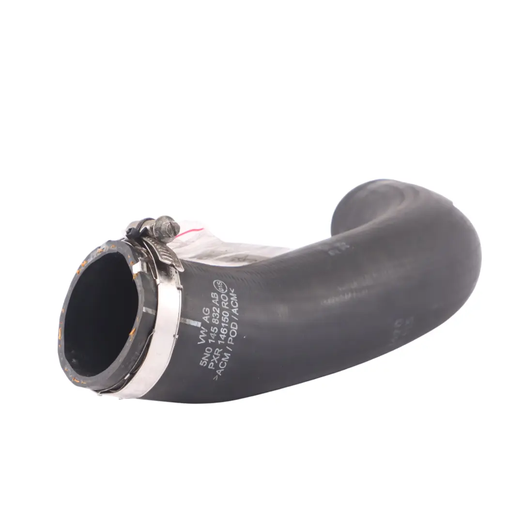 Hose Charge Air Line to AUDI Q3 8U Diesel 2.0 TDI Intercooler with Part number 5N0145832AB AUDI Q3 8U Diesel 2.0 TDI Intercooler Hose Charge Air Line - SKU 5N0145832AB - Part number 5N0145832AB