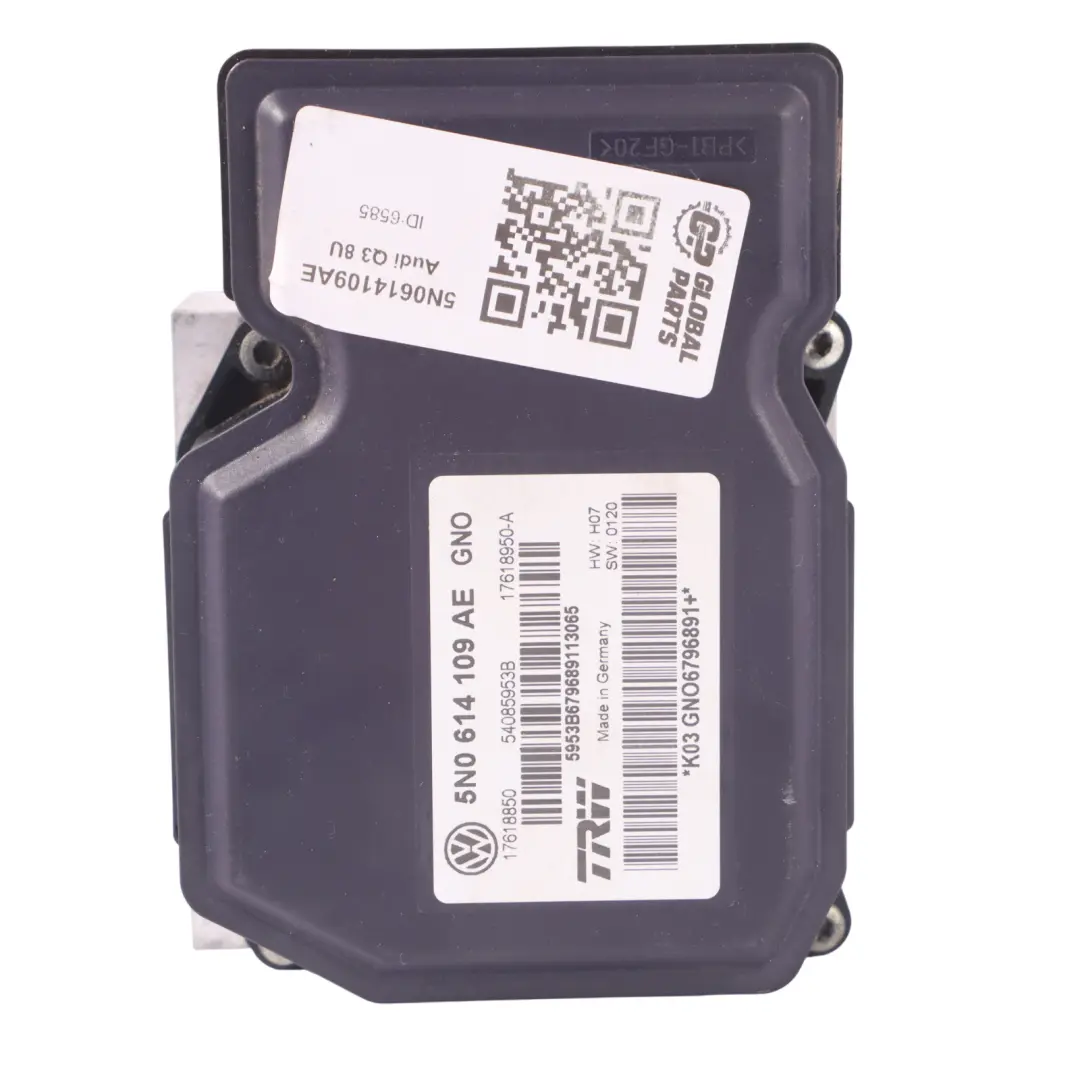 Abs Pumpe Steuergerät für Audi Q3 8U mit Teilenummer 5N0614109AE Audi Q3 8U Abs Pumpe Steuergerät - SKU 5N0614109AE - Teilenummer 5N0614109AE
