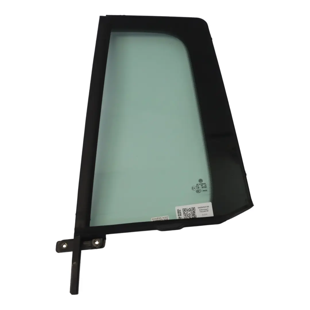Volkswagen Tiguan 5N Fixed Door Window Glass Rear Left N/S Green AS2 - SKU 5N0845213D - Part number 5N0845213D