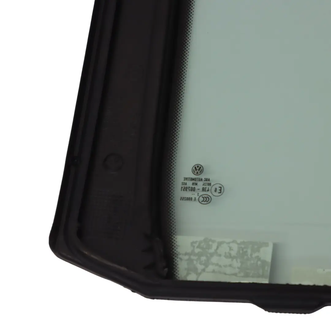 Volkswagen Tiguan 5N Fixed Door Window Glass Rear Left N/S Green AS2 - SKU 5N0845213D - Part number 5N0845213D