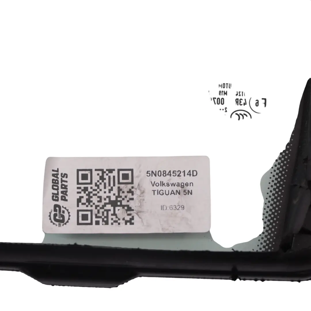 VW Volkswagen Tiguan 5N Vitre de porte arrière droite Vert AS2 - SKU 5N0845214D - Numéro de pièce 5N0845214D