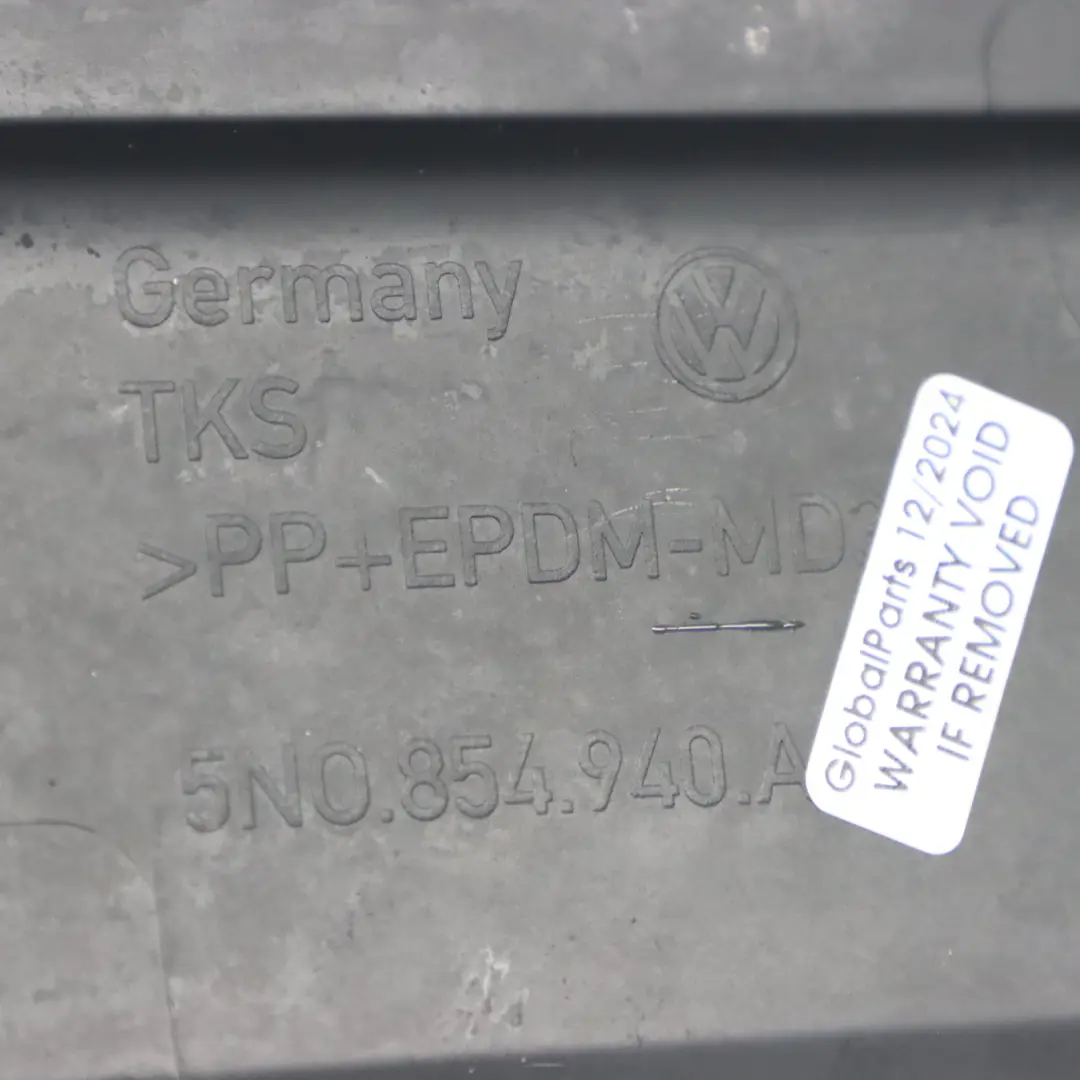 Door Trim Lower Moulding Cover Front Right O/S 5N0854940 to Volkswagen Tiguan 5N with Part number 5N0854940A Volkswagen Tiguan 5N Door Trim Lower Moulding Cover Front Right O/S 5N0854940 - SKU 5N0854940A - Part number 5N0854940A