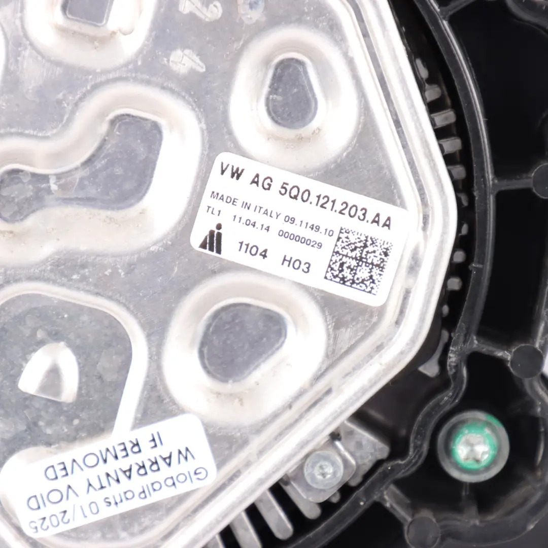 Radiator Fan Motor Engine Cooling Fan to Audi A3 8V 1.4 TFSI with Part number 5Q0121203BK Audi A3 8V 1.4 TFSI Radiator Fan Motor Engine Cooling Fan - SKU 5Q0121203BK - Part number 5Q0121203BK