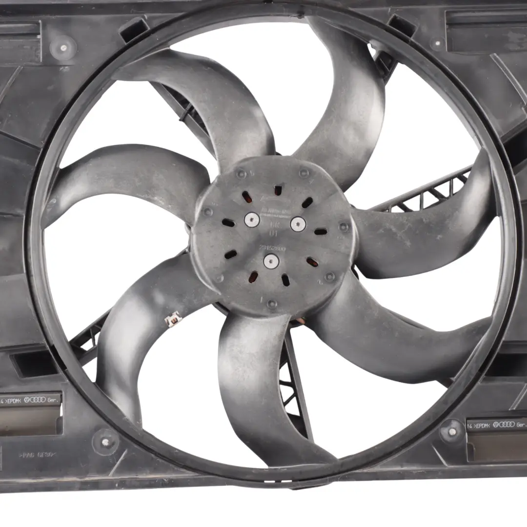 Audi A3 8V 1.4 TFSI Radiator Fan Motor Engine Cooling Fan - SKU 5Q0121203BK - Part number 5Q0121203BK