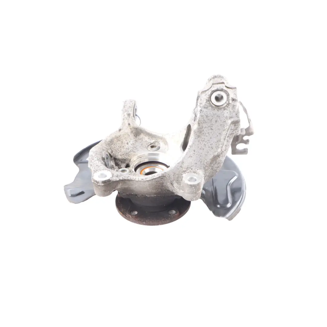 Carrier Front Left N/S Wheel Hub Holder Brake Disc to Audi A4 B8 Wheel with Part number 5Q0407257C Audi A4 B8 Wheel Carrier Front Left N/S Wheel Hub Holder Brake Disc - SKU 5Q0407257C - Part number 5Q0407257C