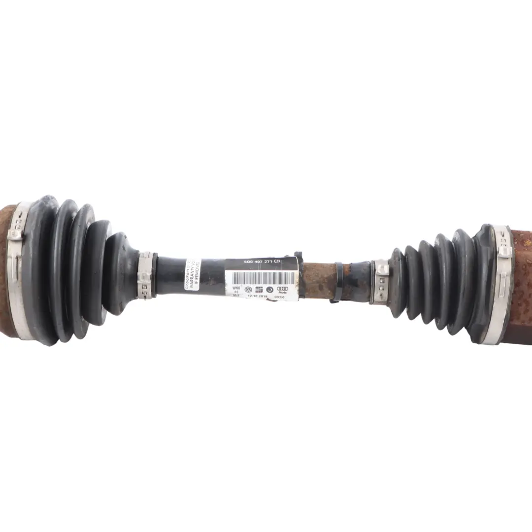 Front Axle Drive Shaft Left N/S Automatic to Audi A3 8V 35 TDI Diesel with Part number 5Q0407271CR Audi A3 8V 35 TDI Diesel Front Axle Drive Shaft Left N/S Automatic - SKU 5Q0407271CR - Part number 5Q0407271CR