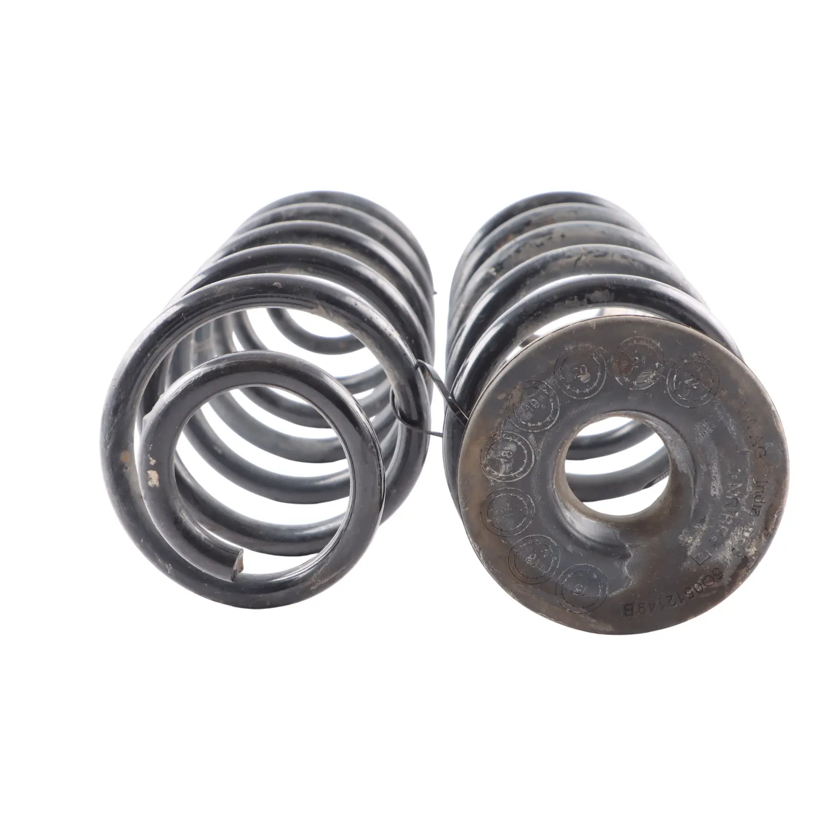 Audi VW Seat Skoda Hinterachse Schraubenfeder Links Rechts 5Q0511115JT SET